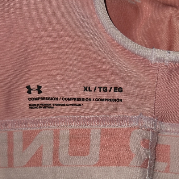 Under Armour Light Pink Sports Bra XL 🩷 - Picture 4 of 5